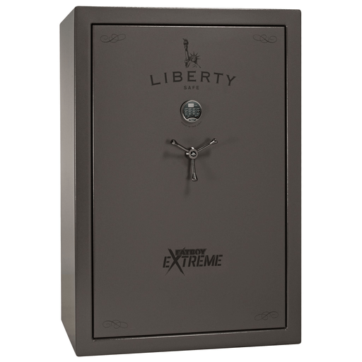 Fatboy Extreme | 64 | Level 4 Security | 90 Minute Fire Protection | Gray | Black Electronic Lock | 60.5"(H) x 42"(W) x 32"(D)