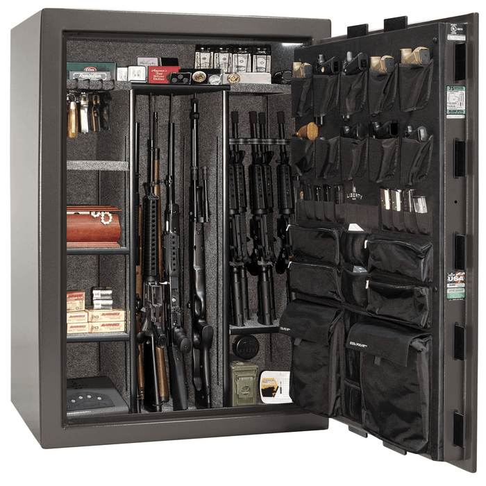 Fatboy Extreme | 64 | Level 4 Security | 90 Minute Fire Protection | Gray | Black Mechanical Lock | 60.5"(H) x 42"(W) x 32"(D)