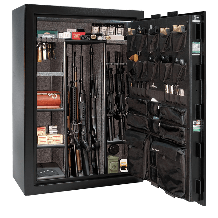 Fatboy Extreme | 64 | Level 4 Security | 90 Minute Fire Protection | Black | Black Electronic Lock | 60.5"(H) x 42"(W) x 32"(D)