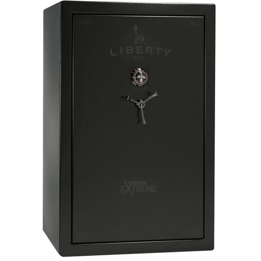 Fatboy Extreme | 64 | Level 4 Security | 90 Minute Fire Protection | Black | Black Mechanical Lock | 60.5"(H) x 42"(W) x 32"(D)