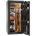 Lincoln | 25 | Level 5 Security | 110 Minute Fire Protection | Green Gloss | Brass Mechanical Lock | 60.5"(H) x 30"(W) x 28.5"(D)