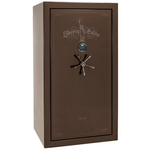 Lincoln | 40 | Level 5 Security | 110 Minute Fire Protection | Bronze Gloss | Black Electronic Lock | 66.5"(H) x 36"(W) x 32"(D)