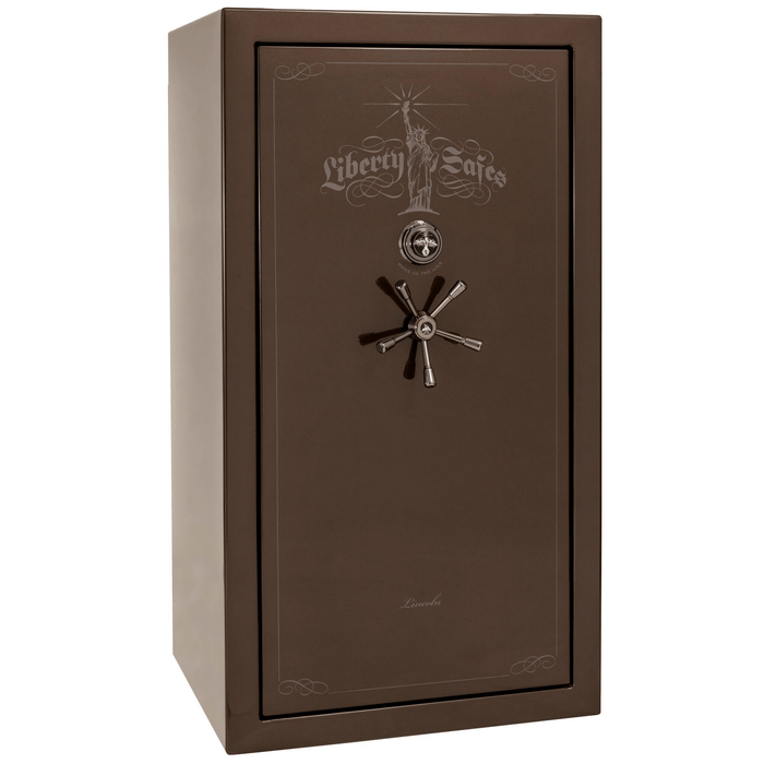 Lincoln | 40 | Level 5 Security | 110 Minute Fire Protection | Bronze Gloss | Black Mechanical Lock | 66.5"(H) x 36"(W) x 32"(D)