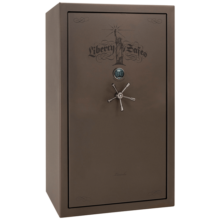 Lincoln | 50 | Level 5 Security | 110 Minute Fire Protection | Bronze | Black Mechanical Lock | 72.5"(H) x 42"(W) x 32"(D)