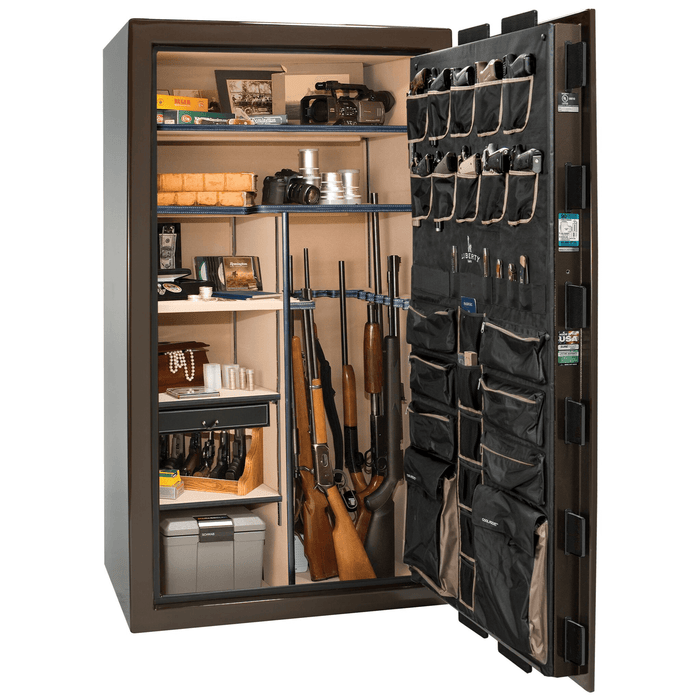 Lincoln | 50 | Level 5 Security | 110 Minute Fire Protection | Bronze Gloss | Black Mechanical Lock | 72.5"(H) x 42"(W) x 32"(D)