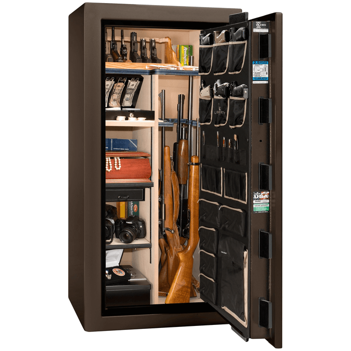 Magnum | 25 | Level 8 Security |  2.5 Hours Fire Protection | Bronze Gloss | Black Mechanical Lock | 60.5"(H) x 30"(W) x 29"(D)