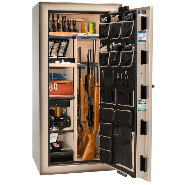 Magnum | 25 | Level 8 Security |  2.5 Hours Fire Protection | Champagne 2-Tone | Black Electronic Lock | 60.5"(H) x 30"(W) x 29"(D)