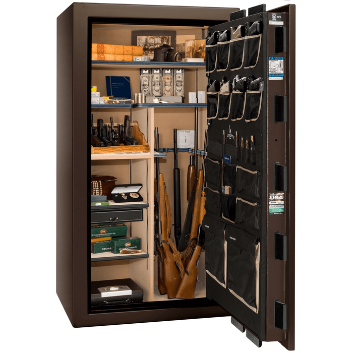 Magnum | 40 | Level 8 Security |  2.5 Hours Fire Protection | Bronze Gloss | Black Mechanical Lock | 65.5"(H) x 36"(W) x 32"(D)