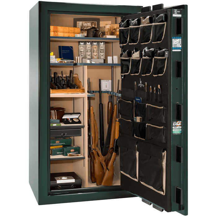Magnum | 40 | Level 8 Security |  2.5 Hours Fire Protection | Green 2-Tone | Black Electronic Lock | 65.5"(H) x 36"(W) x 32"(D)