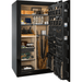 Magnum | 50 | Level 8 Security |  2.5 Hours Fire Protection | Black Gloss | Brass Electronic Lock | 72.5"(H) x 42"(W) x 32"(D)