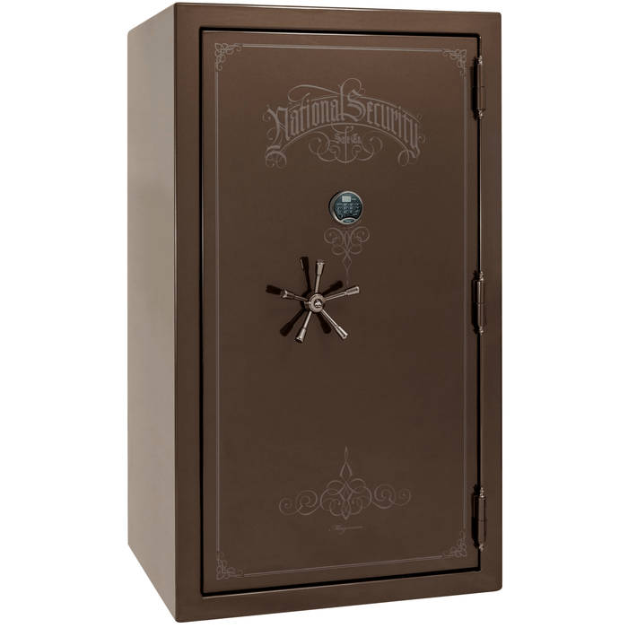 Magnum | 50 | Level 8 Security |  2.5 Hours Fire Protection | Bronze Gloss | Black Electronic Lock | 72.5"(H) x 42"(W) x 32"(D)