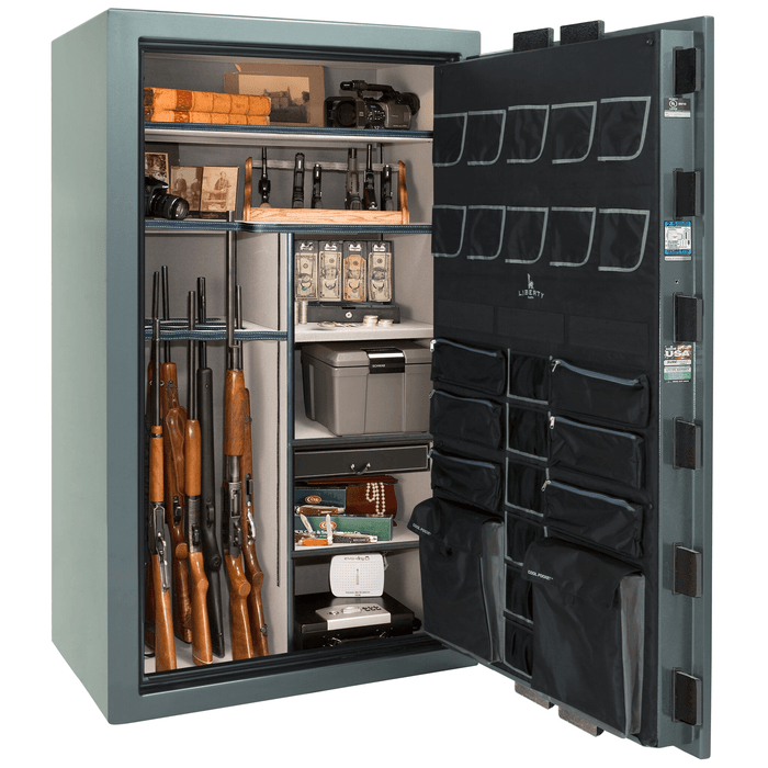 Magnum | 50 | Level 8 Security |  2.5 Hours Fire Protection | Forest Mist Gloss | Black Electronic Lock | 72.5"(H) x 42"(W) x 32"(D)