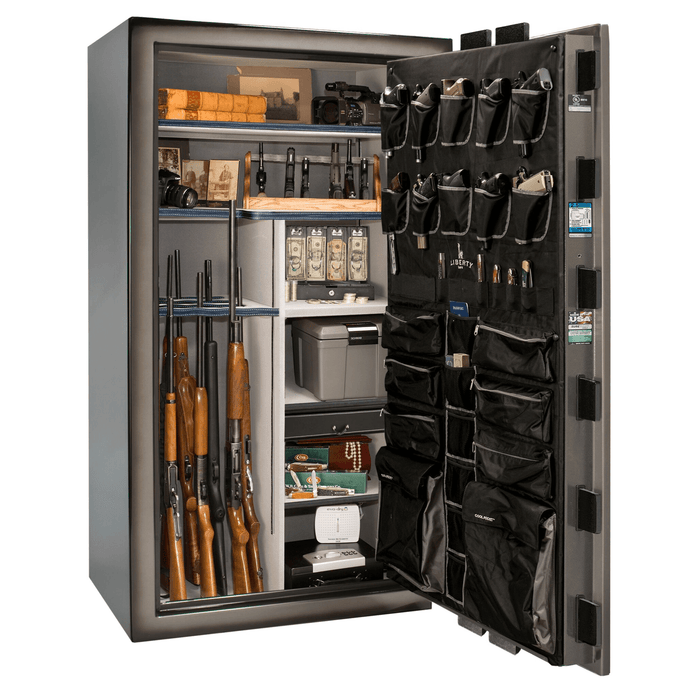 Magnum | 50 | Level 8 Security |  2.5 Hours Fire Protection | Gray 2-Tone | Black Mechanical Lock | 72.5"(H) x 42"(W) x 32"(D)