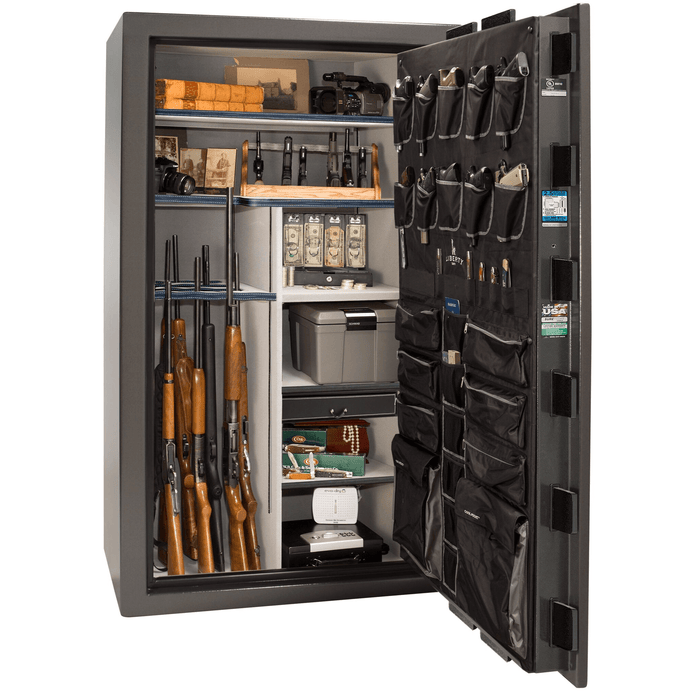 Magnum | 50 | Level 8 Security |  2.5 Hours Fire Protection | Gray | Black Mechanical Lock | 72.5"(H) x 42"(W) x 32"(D)