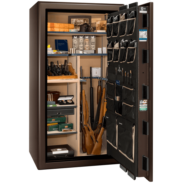 Presidential | 40 | Level 8 Security |  2.5 Hours Fire Protection | Bronze Gloss | Black Mechanical Lock | 65.5"(H) x 36"(W) x 32"(D)