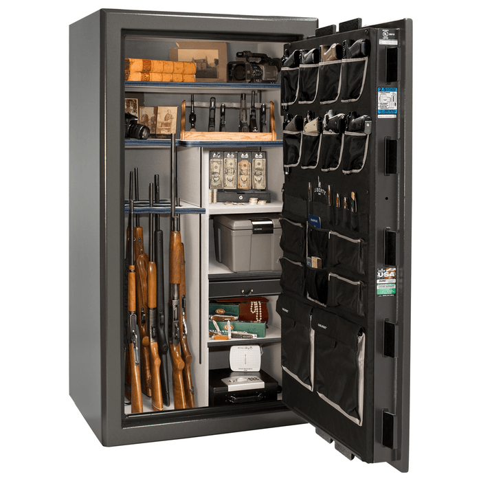 Presidential | 40 | Level 8 Security |  2.5 Hours Fire Protection | Gray | Black Electronic Lock | 65.5"(H) x 36"(W) x 32"(D)