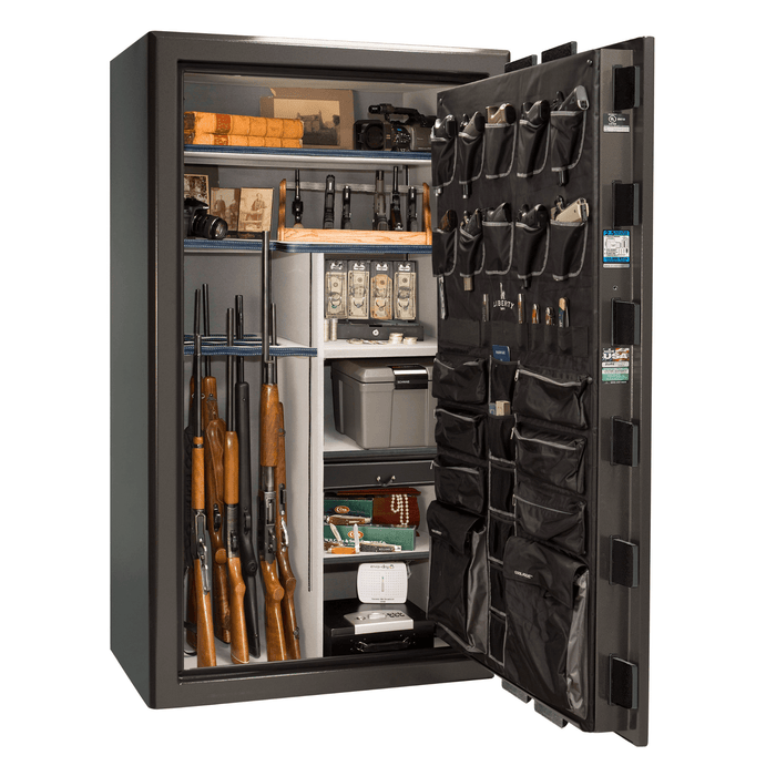 Presidential | 50 | Level 8 Security |  2.5 Hours Fire Protection | Gray Gloss | Black Mechanical Lock | 72.5"(H) x 42"(W) x 32"(D)