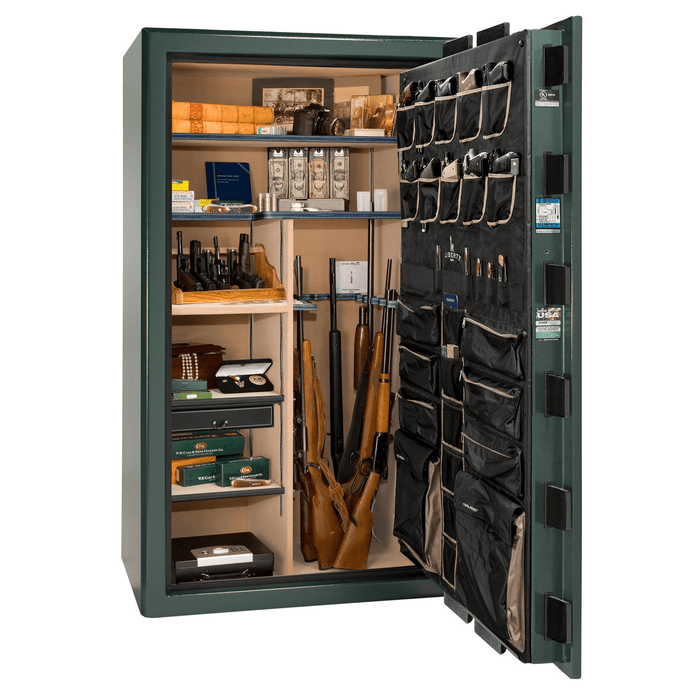 Presidential | 50 | Level 8 Security |  2.5 Hours Fire Protection | Green | Black Mechanical Lock | 72.5"(H) x 42"(W) x 32"(D)