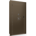 Vault Door Left Outswing | Bronze Gloss | Black Mechanical Lock | 81-85"(H) x 27-42"(W) x 7-10"(D)