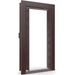 Vault Door Left Inswing | Burgundy | Brass Mechanical Lock | 81-85"(H) x 27-42"(W) x 7-10"(D)