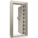 Vault Door Right Inswing | Champagne Gloss | Black Electronic Lock | 81-85"(H) x 27-42"(W) x 7-10"(D)