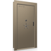 Vault Door Left Inswing | Champagne | Black Mechanical Lock | 81-85"(H) x 27-42"(W) x 7-10"(D)