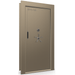 Vault Door Right Inswing | Champagne | Black Mechanical Lock | 81-85"(H) x 27-42"(W) x 7-10"(D)