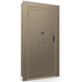 Vault Door Left Outswing | Champagne | Black Electronic Lock | 81-85"(H) x 27-42"(W) x 7-10"(D)
