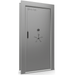 Vault Door Right Inswing | Gray Gloss | Black Electronic Lock | 81-85"(H) x 27-42"(W) x 7-10"(D)
