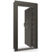 Vault Door Right Inswing | Gray | Black Mechanical Lock | 81-85"(H) x 27-42"(W) x 7-10"(D)