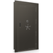 Vault Door Right Outswing | Gray | Black Mechanical Lock | 81-85"(H) x 27-42"(W) x 7-10"(D)