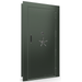 Vault Door Right Outswing | Green | Black Electronic Lock | 81-85"(H) x 27-42"(W) x 7-10"(D)