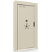 Vault Door Left Inswing | White Gloss | Black Mechanical Lock | 81-85"(H) x 27-42"(W) x 7-10"(D)