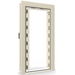 Vault Door Left Inswing | White Gloss | Black Electronic Lock | 81-85"(H) x 27-42"(W) x 7-10"(D)