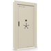 Vault Door Right Inswing | White Gloss | Black Electronic Lock | 81-85"(H) x 27-42"(W) x 7-10"(D)