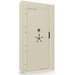 Vault Door Left Outswing | White Gloss | Black Mechanical Lock | 81-85"(H) x 27-42"(W) x 7-10"(D)